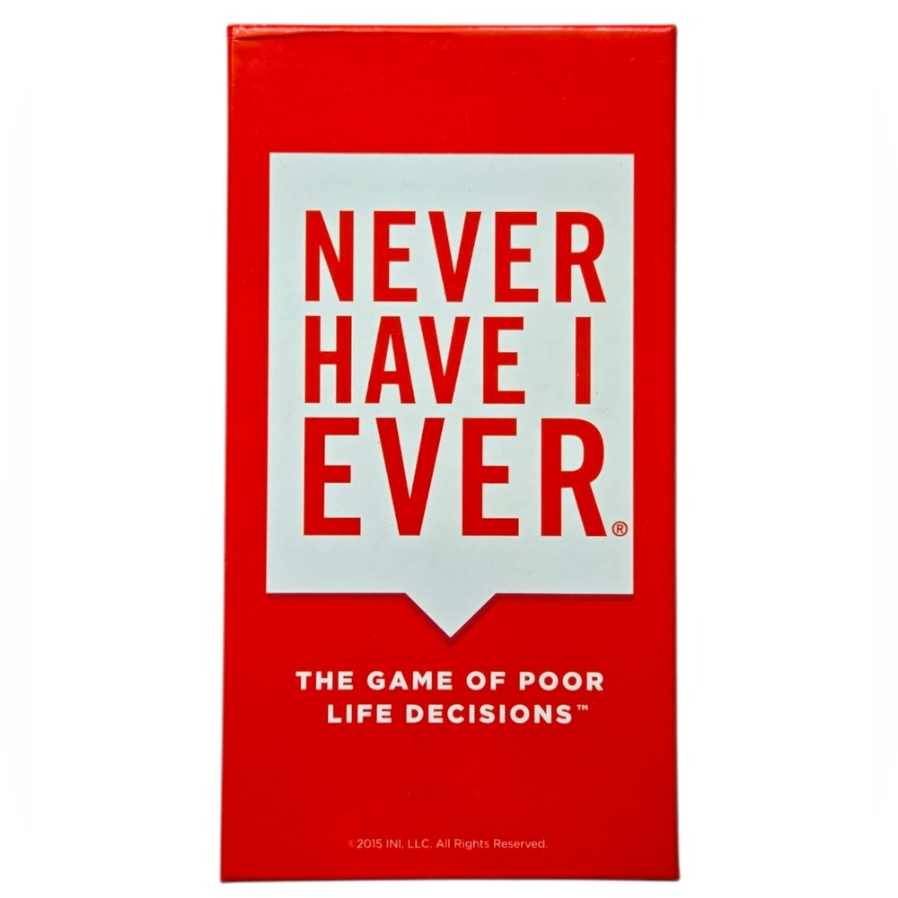 NIB- Never Have I Ever Card Game
